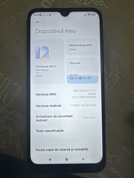 redmi note8T,64gb,5gb ram