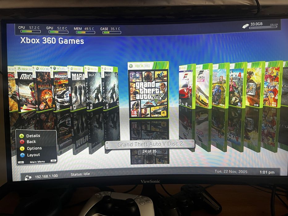 Vand Xbox 360 modat
