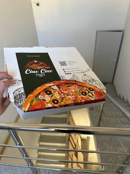 Пицца коробки 30см 35см 40см в наличии есть pitsa karobka