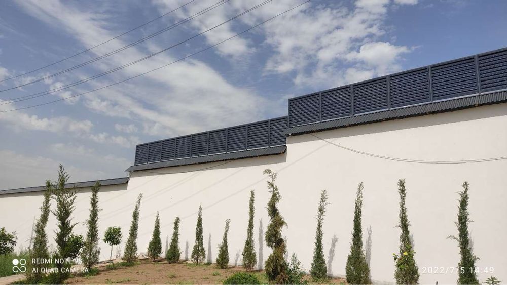 ЖАЛЮЗИ металлический забор перегаротка