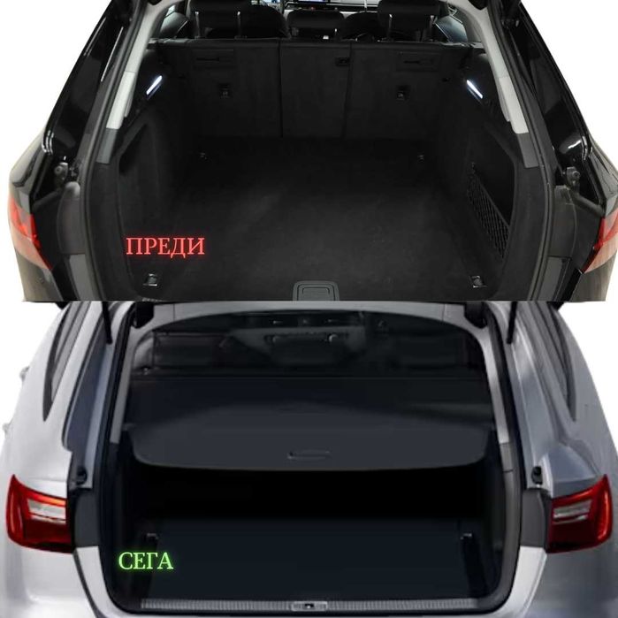 Щора за багажник на AUDI A4 B9 2015 - 2025 (НОВА)