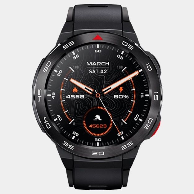 Смарт часы Mibro GS Pro, amoled дисплей, 46 мм, чёрный