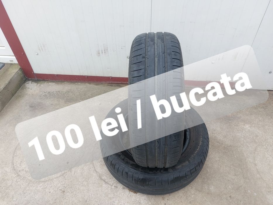 100 lei bucata! Doua anvelope VARA 195 65 15 Fulda