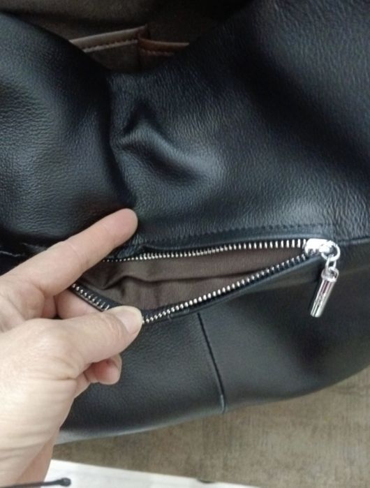 Сумка-шоппер натуральная кожа