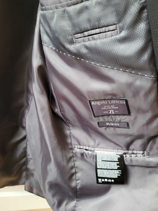 Sacou C&A Angelo Litrico Marimea 50 sau M, gri inchis