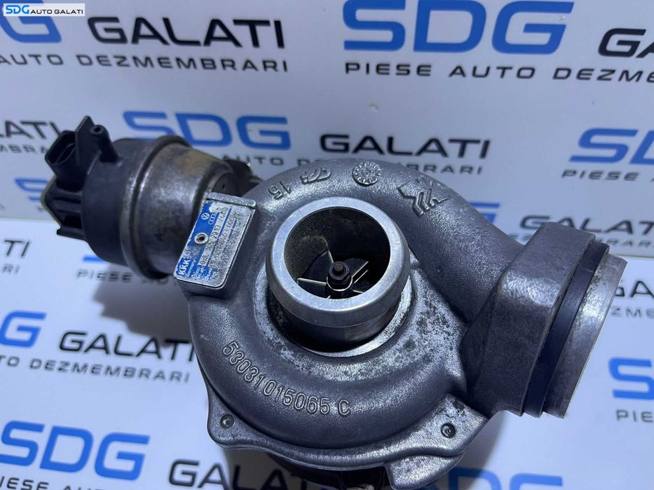 Turbo Turbina Turbosuflanta Completa cu Actuator Audi A4 B8 2.0 TDI CAGA CAGB CAGC CMEA CJCB 2008 - 2015 Cod 03L145701D [N2214SOS]