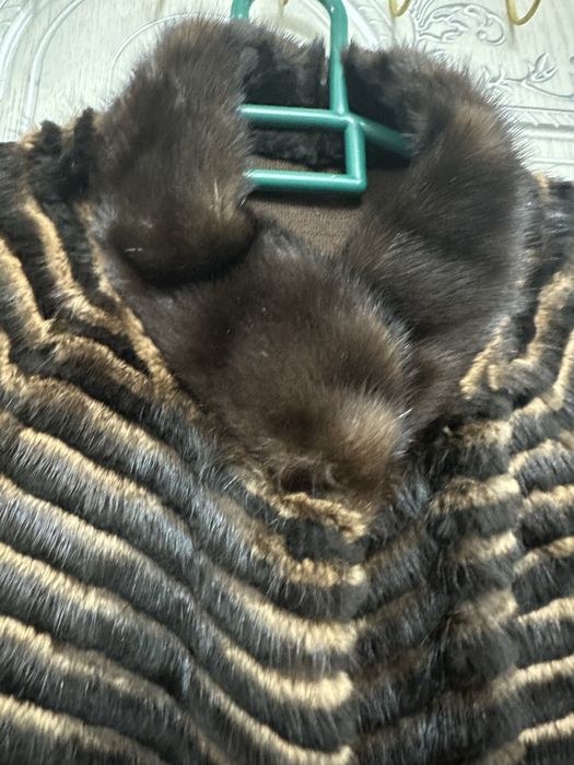 норковая шуба легкий