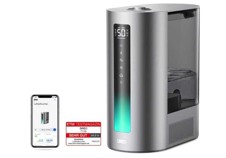 Umidificator inteligent Dreo 6L Smart Warm & Cool Mist