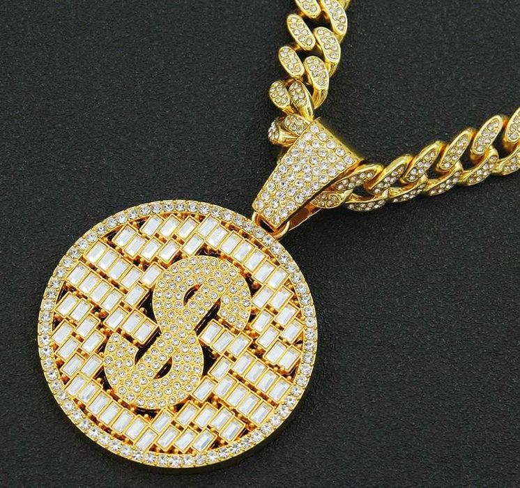 Lant Cuban cu pandantiv de tip dolar