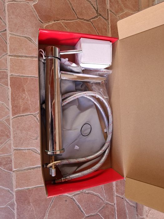 Baterie lavoar si lavoar marmura compozit