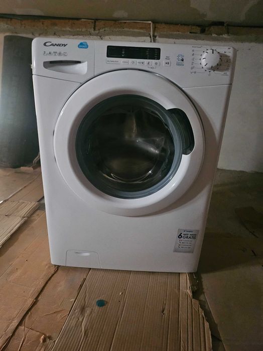 Пералня Candy Smart CS4 1072/1-S, SLIM, 7 кг, 1000 об/мин, Бял