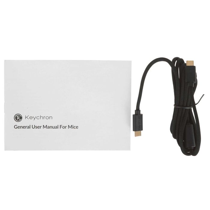 }Мышь Keychron M7 BT/WL/USB-A/USB-C, черный M7-A1