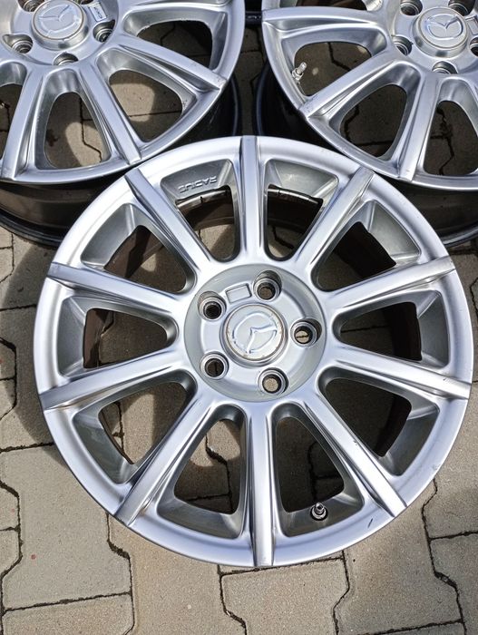 4 jante aliaj 5x114,3 R17 originale Mazda cx7 cx9,cx5,cx3 ,3,5,6
