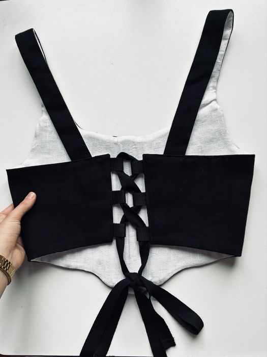 Denim корсет Zara, S/М-размер