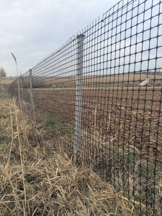 Пластиковая заборная сетка (Геосетка)