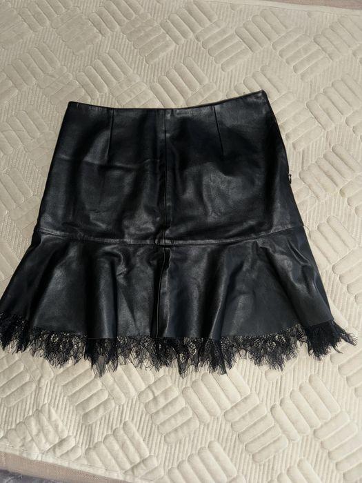 Кожанные шорти и юбка