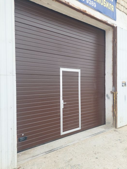 Гаражные секционные ворота!