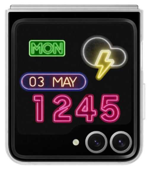 Husa Samsung Flipsuit pt Samsung Galaxy Z Flip6/Flip7 FE, Transparenta