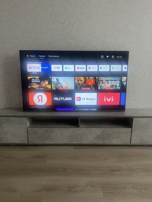Продам телевизор DEXP 50” Android TV — новый / в коробке