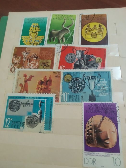 Марки  разных времён