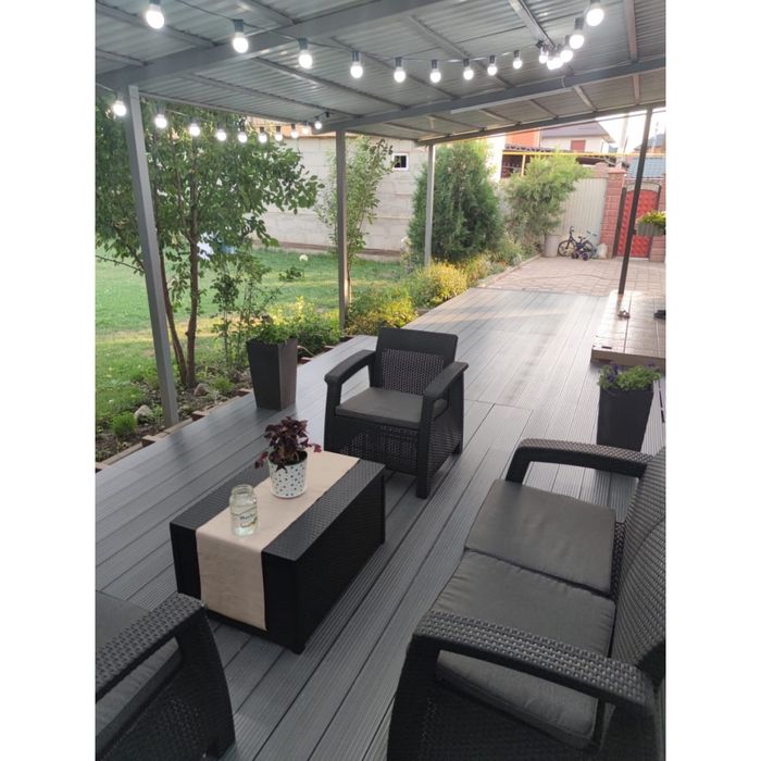 Террасная доска ДПК (декинг)