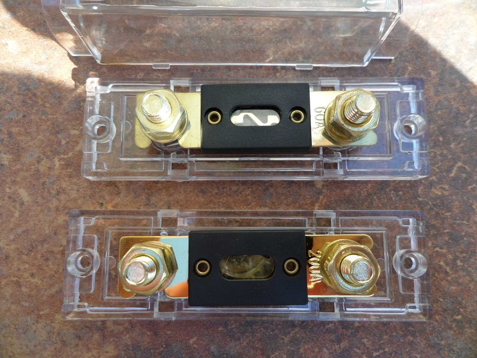 Sigurante solare 60 A 200A sistem solar cu suport si carcasa usor de montat