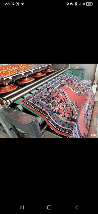 Стирка ковров  Кілем жуу