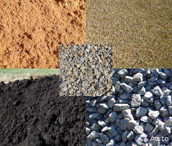 Щебень песок хвосты