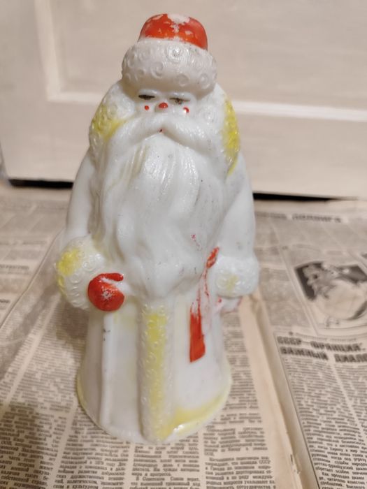 Дед мороз  ватный СССР