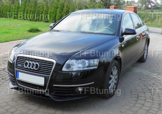 Prelungire bara fata fusta spoiler lip Audi A6 C6 04-08 SLINE S-LINE