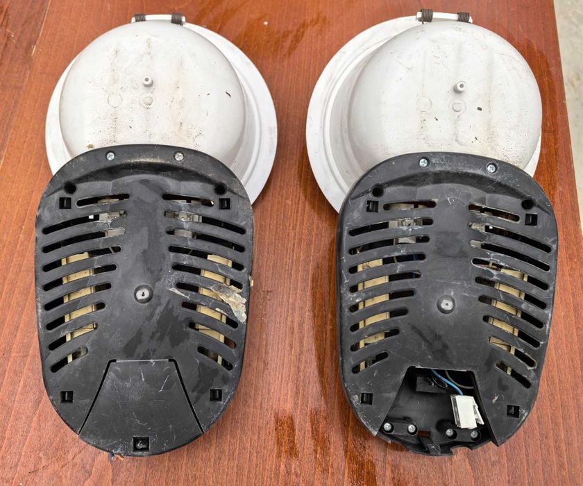 продавам 2 бр лампи за гараж без крушки