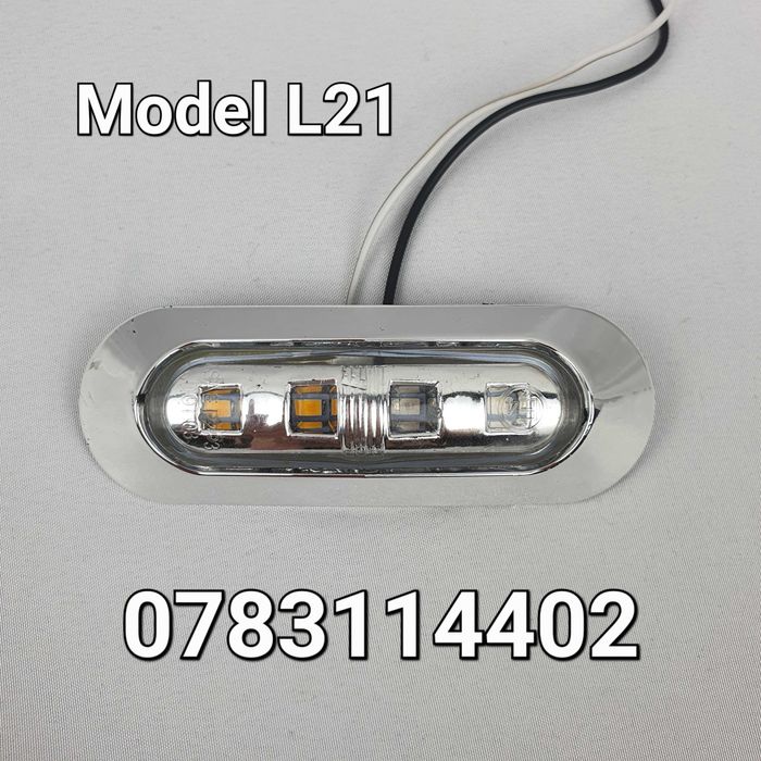 Lampa-Lampi Gabarit LED-Platforma-Remorca-Trailer-Utilaje-Rulota - L21