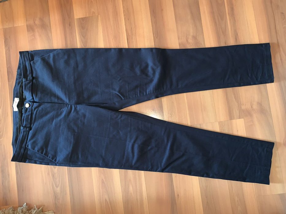 Дамски панталони +още 2 броя,единия черен другия кафяв цвят,размер s/m