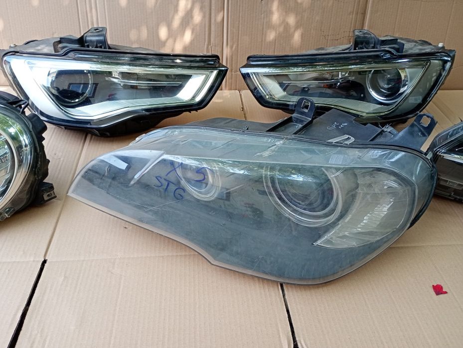 Far faruri xenon Skoda Rapid Fiat 500 Audi A3 BMW X5 E70