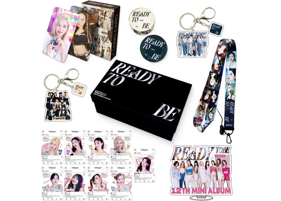 Подарочные боксы по корейским группам BLACK PINK, Stray Kids, BTS