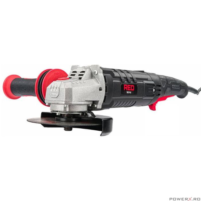 Flex, polizor unghiular 125 mm 1500 W, 10 discuri incluse, Red Technic