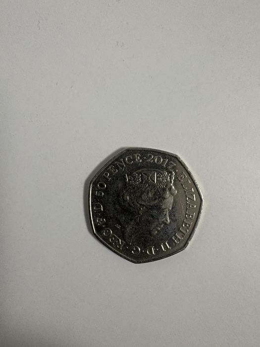 Moneda 50 pence “The Tale Of Peter Rabbit”