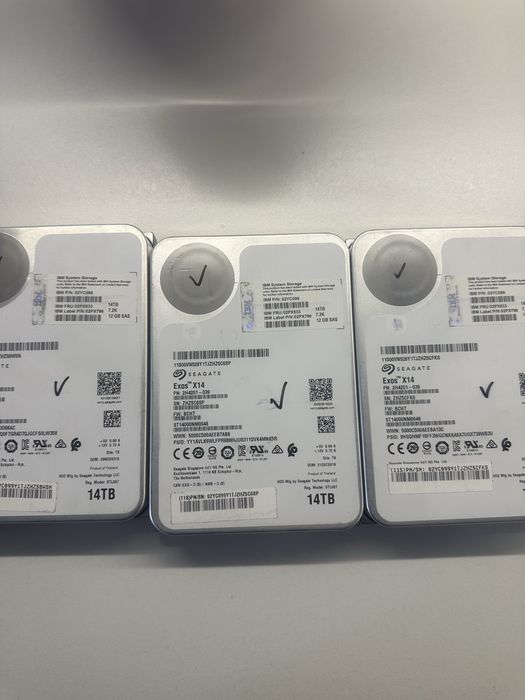 Ноут Жесткий диск 1 TB и 14TB