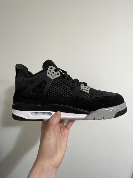 Air Jordan 4 Retro SE Black Canvas