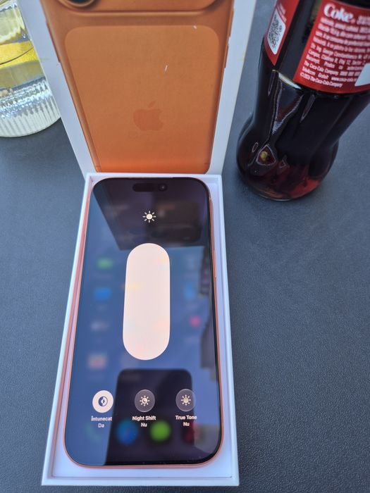 iPhone 17 Pro, Cosmic Orange, 256GB, Model Europa (România) Battery Health 100%, Garanție