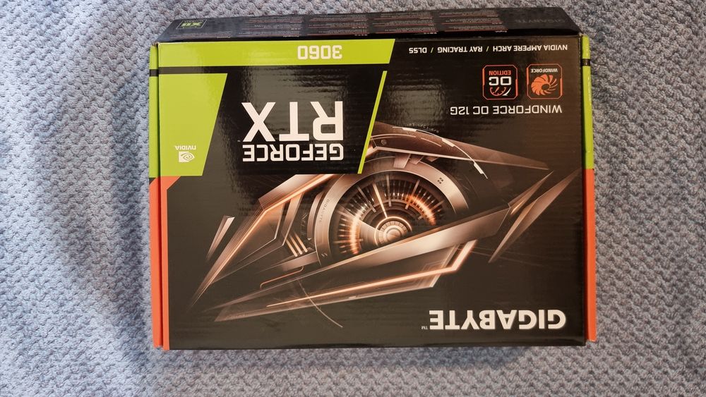 Gigabyte windforce OC rtx 3060 12 gb