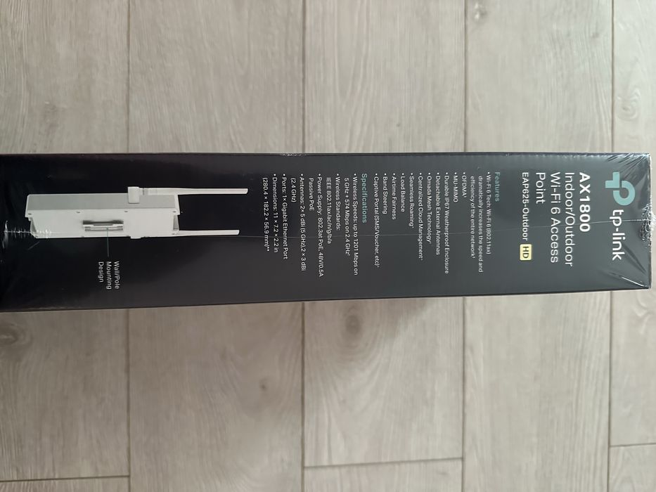 vand acces point tp-link EAP625 ax1800 nou sigilat + injector