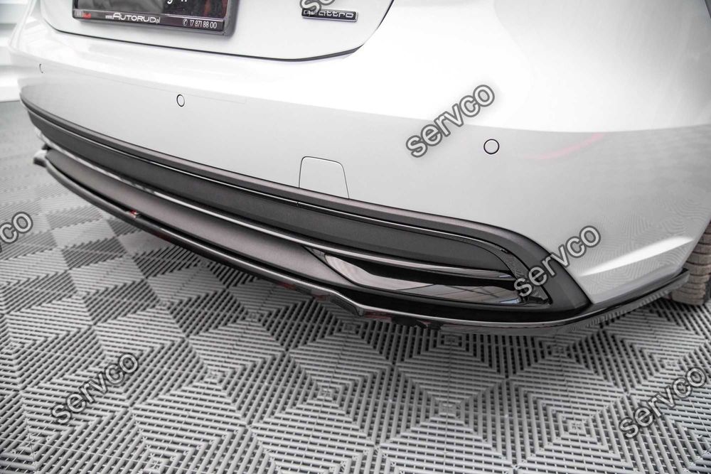 Prelungire splitter bara spate Audi A7 C8 2018- v5 - Maxton Design