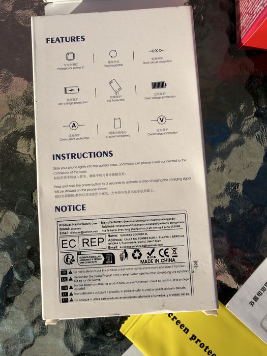 Husa cu baterie iphone 17 air
