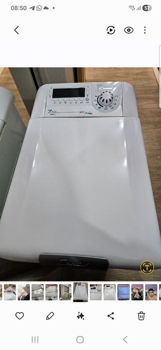 СТИРАЛКА вертикальная CANDY