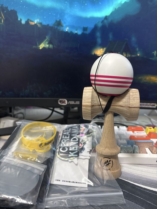 Kendama cereal anti skid