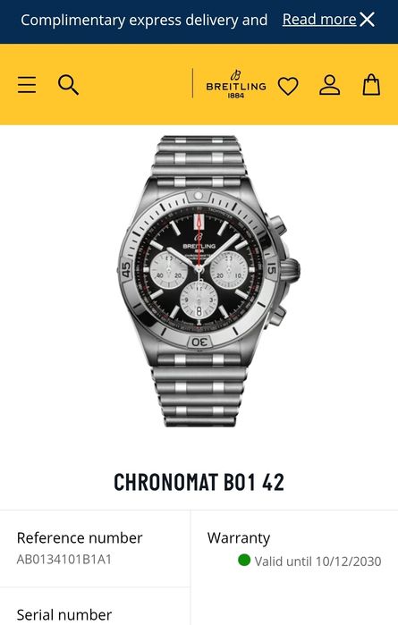 Breitling hronomat 42