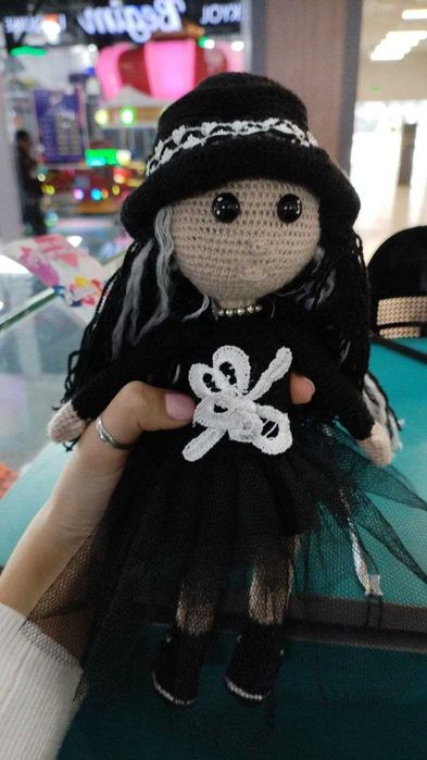 Вязаные игрушки.