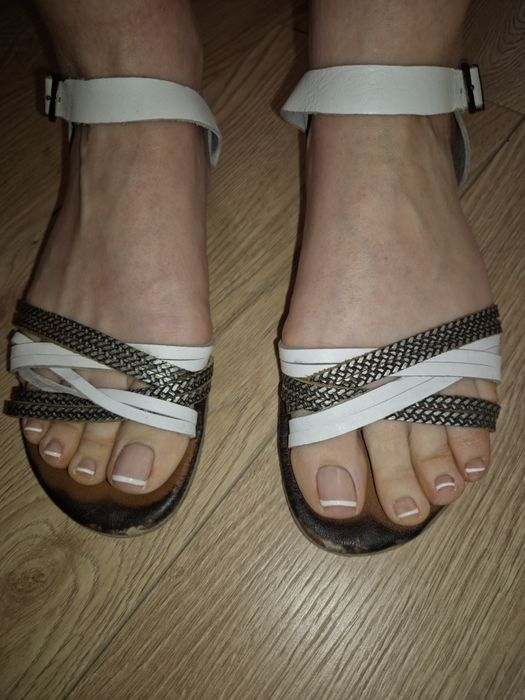 Дамски сандали естествена кожа, 38