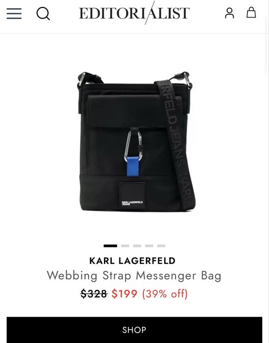Мъжка чанта Karl Lagerfeld Jeans CANYON - Cross body bag